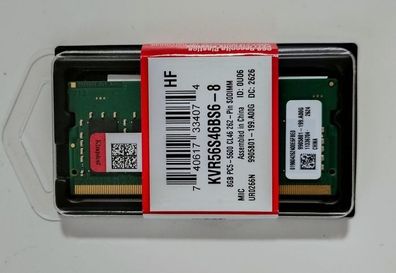 8GB DDR5 5600MT/s Laptop Memory Upgrade New/Sealed