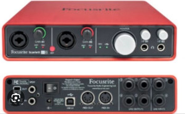 focusrite 6i6 6 channel sound card
