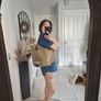 Gucci GG crystal monogram toted bag Image 7