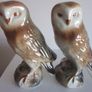 Pair of Vintage Porcelain Owls Image 5
