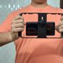 BRAND NEW smartphone Video Rig Hand Grip Filmmaking Case Phone Video Stabilizer Handheld Tripod Mount for iPhone Android Image 5