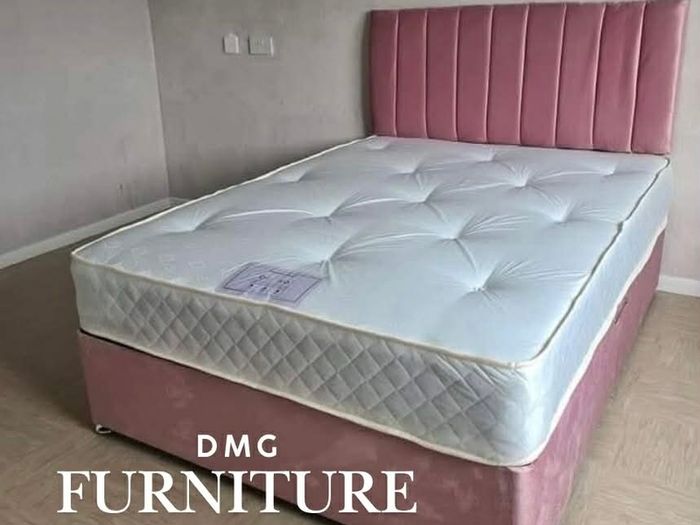 New Divan Beds With Mattress And Headboard All Sizes