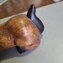 Cat carved wooden Image 5