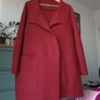Oska Burgundy Red Wool Coat Size 3 Image 7