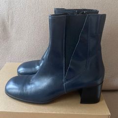 Rizzoli Navy Leather Boots