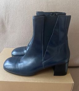 Rizzoli Navy Leather Boots