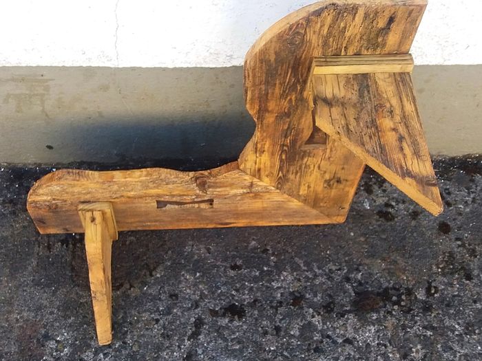 NEW Rustic Driftwood Corner Shelf Piece