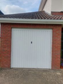 Pvc windows and doors. Garage door