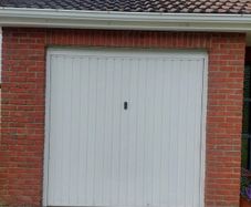 Pvc windows and doors. Garage door