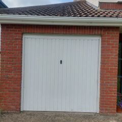 Pvc windows and doors. Garage door