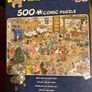 Puzzle 500 Comic By Jan van Haasteren Image 2