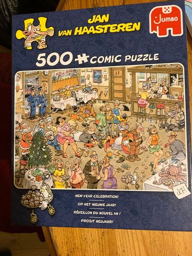 Puzzle 500 Comic By Jan van Haasteren