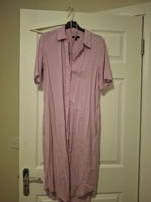 Lilac summer/beach dress with pockets