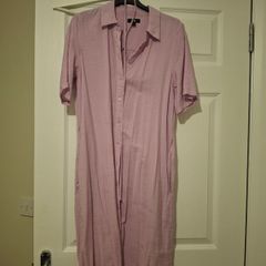 Lilac summer/beach dress with pockets