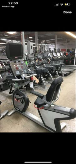 Startrac recumbent bike two left