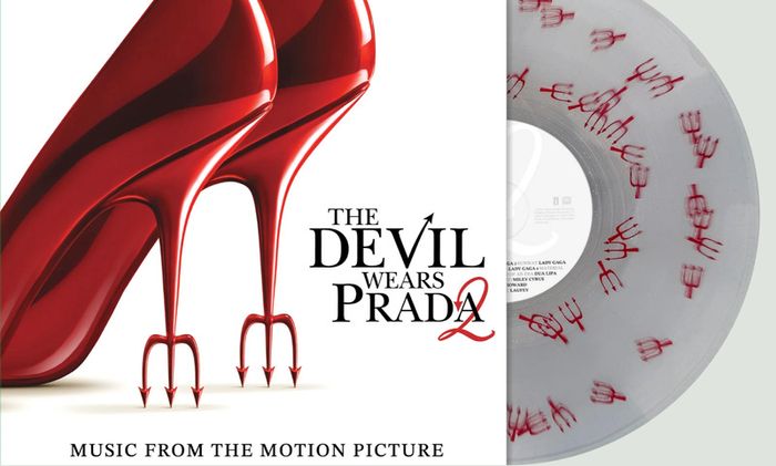 The Devil Wears Prada 2 Soundtrack Vinyl LP Devil's Trident Filled Record Limited Edition Movie Music Collectibles
