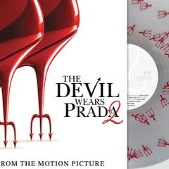 The Devil Wears Prada 2 Soundtrack Vinyl LP Devil's Trident Filled Record Limited Edition Movie Music Collectibles