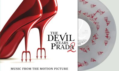 The Devil Wears Prada 2 Soundtrack Vinyl LP Devil's Trident Filled Record Limited Edition Movie Music Collectibles