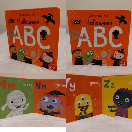 Halloween ABC hardback board book