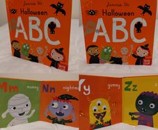 Halloween ABC hardback board book