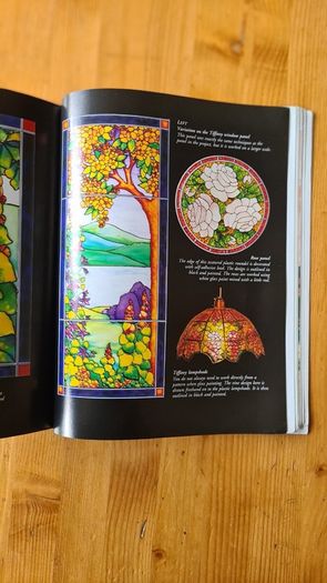 Classic Glass Painting. By Judy Balchin. Inspiration From  The Past. In Good Condition. Large Volume Paperback.