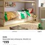 Kura reversible bunk bed -Ikea Image 8
