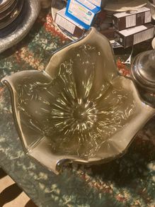 Vintage murano glass bowl free postage