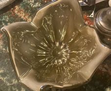 Vintage murano glass bowl free postage