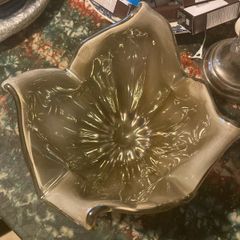 Vintage murano glass bowl free postage