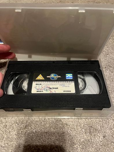 Christmas VHS Bundle The Grinch Jack Frost Miracle on 34th Street