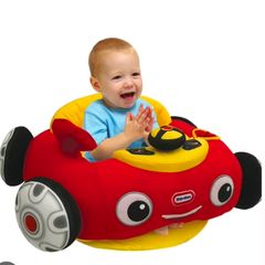 Little Tikes Cozy Coupe Infant Soft Plush Car Floor Chair