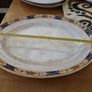 Rare XL 1930s Arklow Pottery Christmas turkey platter Image 6