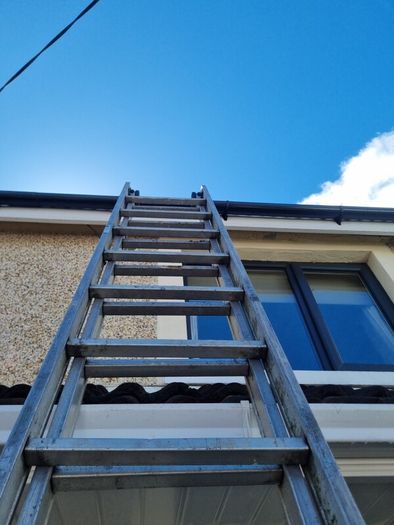 double ladders  strong set 28 ft