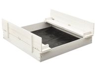 main image for ad Sandbox Fir Wood White 95x90x15 cm
