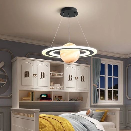 Planet Ceiling Light | Space Bedroom Light