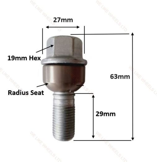 5 x New Bolts to Fit Porsche Models (CJ5) Delivery