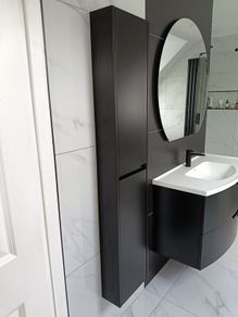 Sanos Matt Black Tall Boy