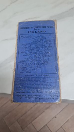 Antique Irish map