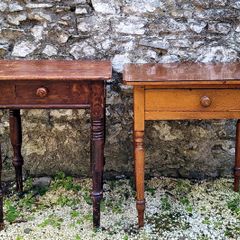 19th century kitchen side tables