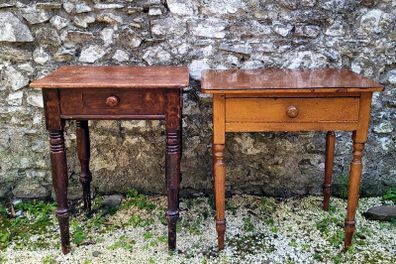 19th century kitchen side tables