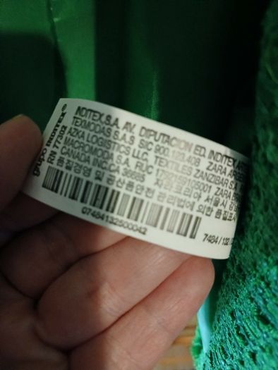 Zara green tweed blazer (Kate Middleton Style) Size L