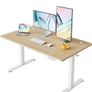 Standing Desk with USB Charging Port, 140 x 80 cm, 4 Preset Height Settings Image 10