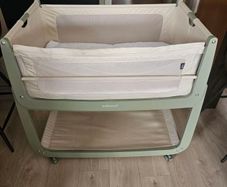 Snuzpod 5 Bedside Crib in Sage