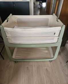 Snuzpod 5 Bedside Crib in Sage