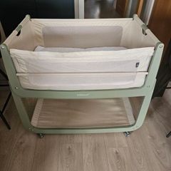 Snuzpod 5 Bedside Crib in Sage