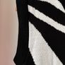 Boohoo Zebra Print knitted tank top size small Image 4