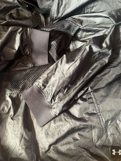 under armour rain jacket hoodie size xxl