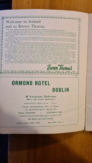 1966 See Ireland Adevrtising Tourist Book. The Scenic, Cultural And History. First Edition. Large Volume Book In Very Good Condition.