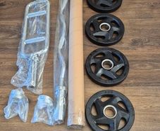 brand new olympic weight lifting set
