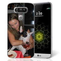 Lg G5 - Personalised Hard plastic Case - Black, White or transparent